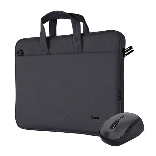 TRUST - BOLOGNA BAG AND MOUSE SET BLACK - 2230008747 TRUST - BOLOGNA BAG AND MOUSE SET BLACK - 2230008747