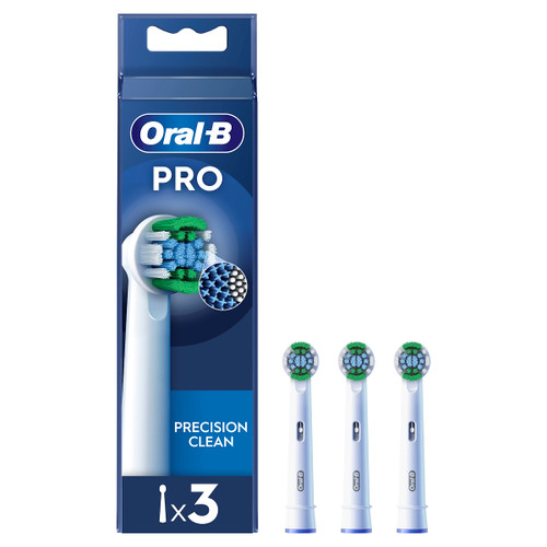 ORAL-B - TESTINE PRO PRECISE CLEAN 3 PEZZI - 2230006052 ORAL-B 0 | Trony.it