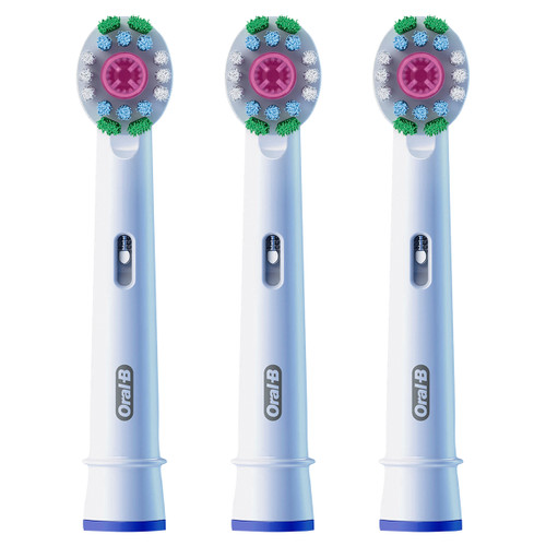 ORAL-B - TESTINE PRO 3D WHITE. 3 TESTINE - 2230006054
