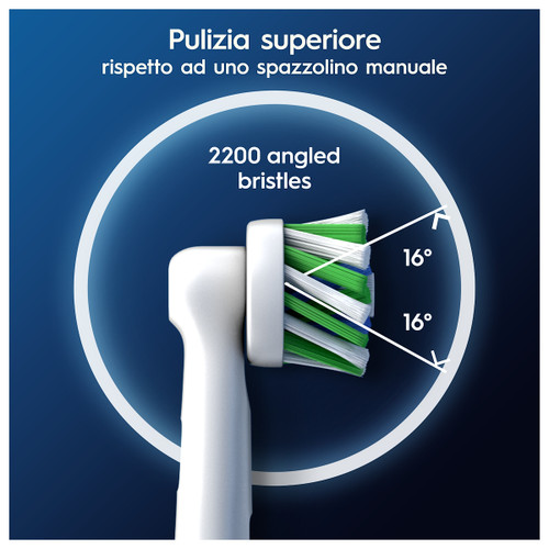 ORAL-B - TESTINE PRO CROSS ACTION 3 TESTINE - 2230006057 ORAL-B - TESTINE PRO CROSS ACTION 3 TESTINE - 2230006057