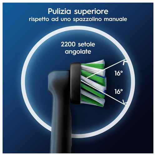 ORAL-B - TESTINE PRO CROSS ACTION BLACK 3 TESTINE - 2230006058