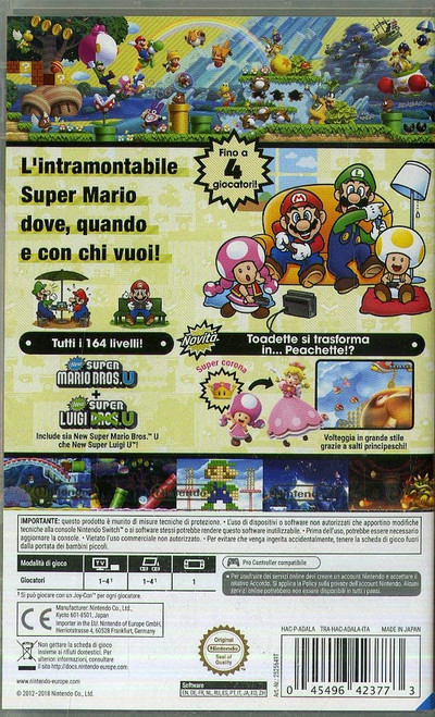 Nintendo - New Super Mario Bros. U Deluxe - 2230005631 Nintendo - New Super Mario Bros. U Deluxe - 2230005631