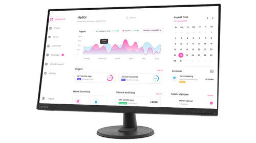 LENOVO - Monitor D32-40 31,5" WLED 60Hz 4ms Garanzia 3 anni - 2230002230
