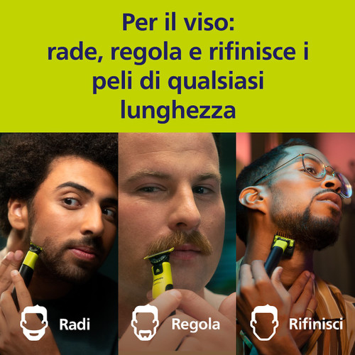 PHILIPS - ONEBLADE QP420/50 LAMA DI RICAMBIO 360 - 2230000969