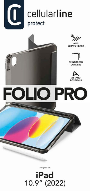CELLULARLINE - FOLIO PRO - IPAD 11&QUOT; (A16) / IPAD 10.9&QUOT; - 2230000231