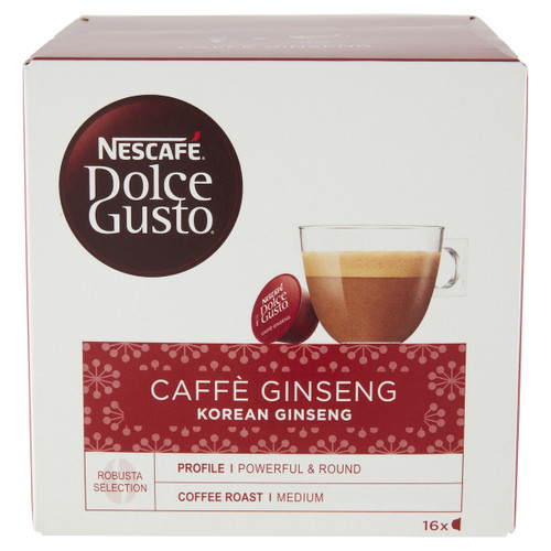 Nescafé Dolce Gusto - CAFFE GINSENG 16 CAPSULE - 2230000084 Nescafé Dolce Gusto - CAFFE GINSENG 16 CAPSULE - 2230000084
