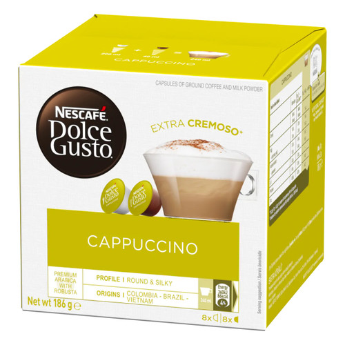 NESTLE - DOLCE GUSTO CAPPUCCINO 16 CAPS - 2220012833 NESTLE - DOLCE GUSTO CAPPUCCINO 16 CAPS - 2220012833