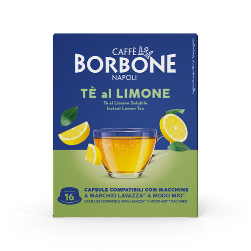 CAFFE' BORBONE - COMPATIBILI A MODO MIO - THE AL LIMONE - 16 CAPS - 2220012815