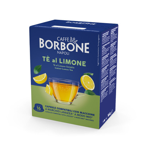CAFFE' BORBONE - COMPATIBILI A MODO MIO - THE AL LIMONE - 16 CAPS - 2220012815