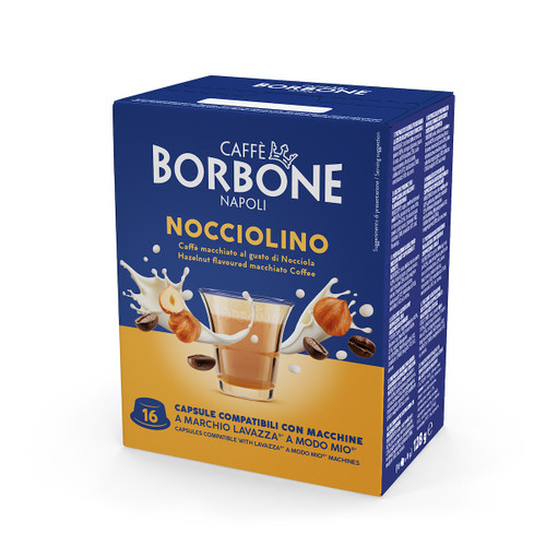 CAFFE' BORBONE - COMPATIBILI A MODO MIO - NOCCIOLINO - 16 CAPS - 2220011913