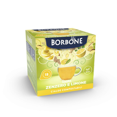 CAFFE' BORBONE - CIALDA ESE - TISANA ZENZERO E LIMONE - 18 CIALDE - 2220011915