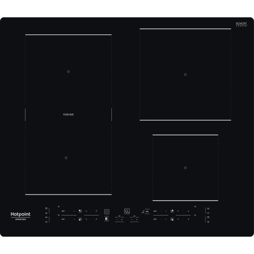 HOTPOINT ARISTON - HB 3160C NE Nero Da incasso 59 cm Piano cottura a induzione 4 Fornello(i) - 2220010577