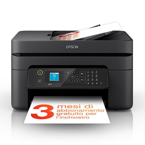 EPSON - Epson WorkForce WF-2930DWF - Stampante multifunzione inkjet (ADF) - Wireless, Display LCD, USB, stampa da mobile - 2220010446