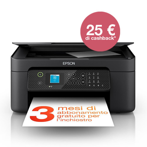 EPSON - Epson WorkForce WF-2910DWF - Stampante multifunzione inkjet - Wireless, Display LCD, USB, stampa da mobile - 2220010445 EPSON - Epson WorkForce WF-2910DWF - Stampante multifunzione inkjet - Wireless, Display LCD, USB, stampa da mobile - 2220010445