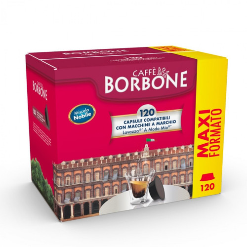 CAFFE' BORBONE - Miscela Nobile - Comp. Lavazza A Modo Mio 120 pz - 2220009691