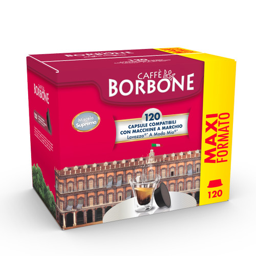 CAFFE' BORBONE - Miscela Suprema - Comp. Lavazza A Modo Mio 120 pz - 2220009694