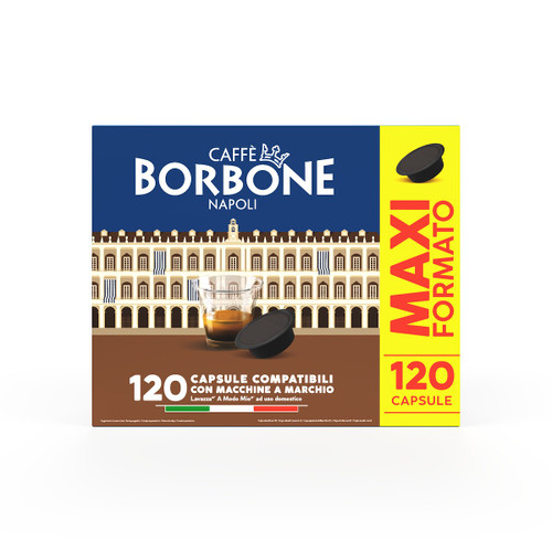 CAFFE' BORBONE - COMPATIBILI A MODO MIO - MISCELA SUPREMA- 120 CAPS - 2220009694 CAFFE' BORBONE 0 | Trony.it