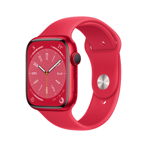 APPLE - Apple Watch Series 8 GPS 45mm Cassa in Alluminio color (PRODUCT)RED con Cinturino Sport Band (PRODUCT)RED - Regular - 2220009346 APPLE - Apple Watch Series 8 GPS 45mm Cassa in Alluminio color (PRODUCT)RED con Cinturino Sport Band (PRODUCT)RED - Regular - 2220009346