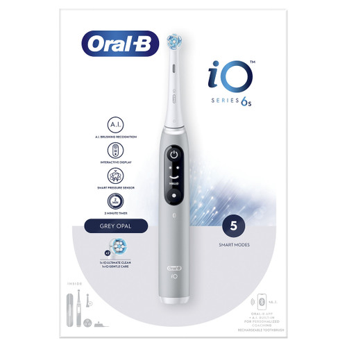 ORAL-B - SPAZZOLINO ELETTRICO RICARICABILE IO 6S GRI - 2220008499