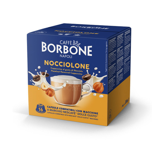 CAFFE' BORBONE - COMPATIBILI DOLCE GUSTO - NOCCIOLONE - 16 CAPS - 2220008321