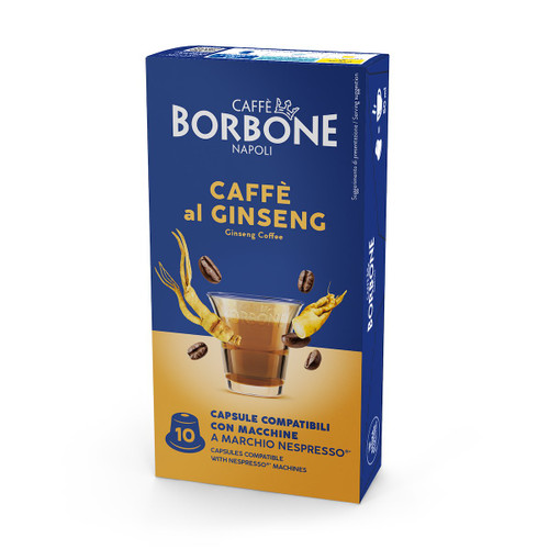 CAFFE' BORBONE - COMPATIBILI NESPRESSO - GINSENG - 10 CAPS - 2220006518