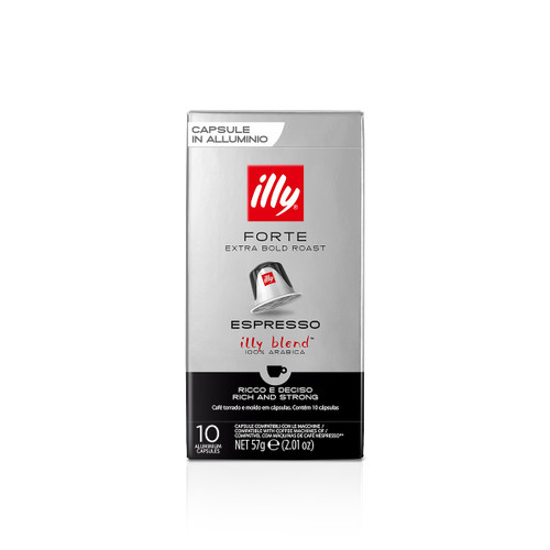 ILLY - 10 CAPSULE COMPATIBILI NESPRESSO FORTE - 2220006409