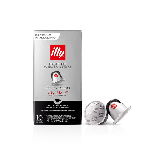 ILLY - 10 CAPSULE COMPATIBILI NESPRESSO FORTE - 2220006409