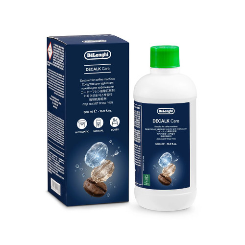 DE'LONGHI - DE'LONGHI Decalcificante per macchine del caffè, Decalk Care , flacone per 5 utilizzi, 500 ml - 2160000461