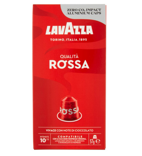 LAVAZZA - QUALITA' ROSSA CONF 10PZ NESPRESSO - 2220005487 LAVAZZA 0 | Trony.it