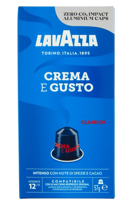 LAVAZZA - CREMA & GUSTO CONF 10PZ NESPRESSO - 2220005489 LAVAZZA 0 | Trony.it