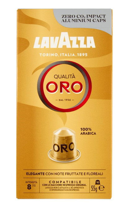 LAVAZZA - QUALITA' ORO CONF 10PZ NESPRESSO - 2220005491 LAVAZZA 0 | Trony.it
