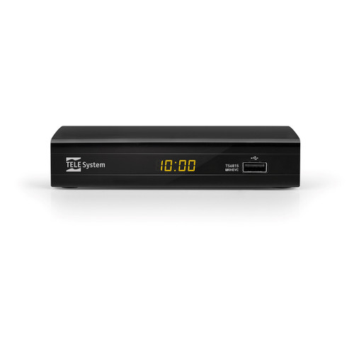 TELESYSTEM - TS6815/02 ZAPPER T2 HEVC, SCART , HDMI, HDR - 2220003347 TELESYSTEM - TS6815/02 ZAPPER T2 HEVC, SCART , HDMI, HDR - 2220003347