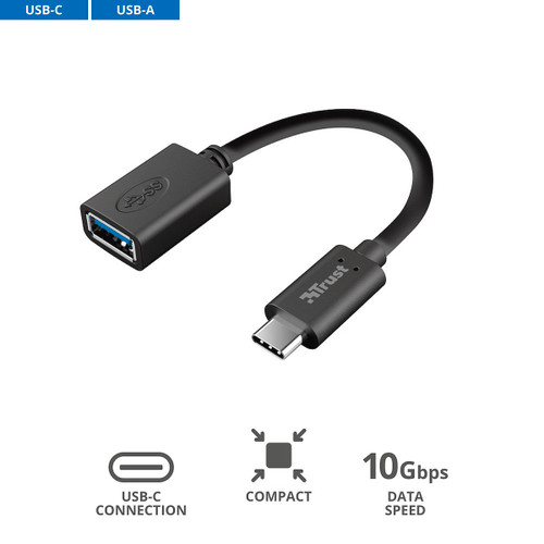 TRUST - TYPE-C TO USB3 CONVERTER - 2150012612 TRUST 0 | trony.live