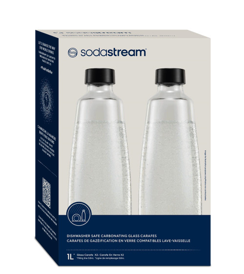 SODASTREAM - BIPACK BOTT. VETRO DUO 1 L - 2210014026