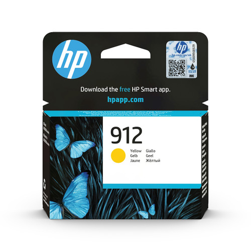 HP - HP 912 cartuccia di inchiostro originale, Giallo - 2210013995 HP - HP 912 cartuccia di inchiostro originale, Giallo - 2210013995