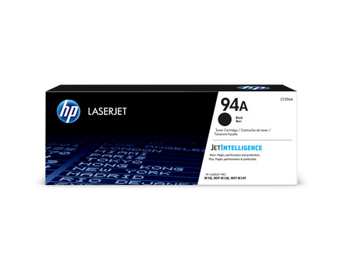 HP - HP 94A, CF294A Cartuccia Toner Originale, Compatibile con Stampanti Laser HP LaserJet, Nero - 2210013116