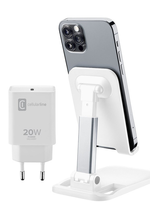 CELLULARLINE - CHARGE &AMP; STAND KIT - IPHONE 8 OR LATER - 2210010873 CELLULARLINE 0 | bottegaverde.live