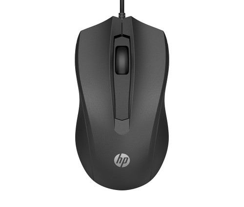HP - HP100 Mouse Cablato, Nero - 2210002490