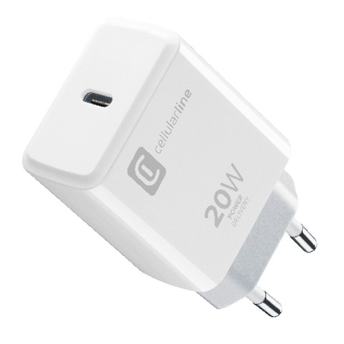 CELLULARLINE - USB-C CHARGER 20W - IPHONE 8 OR LATER - 2200014847