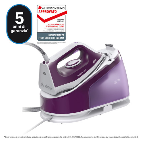 BRAUN - SISTEMA STIRANTE CARESTYLE 1 PRO IS1514VI - 2230005279 BRAUN 0 | Trony.it