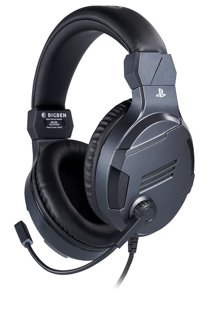 BIG BEN - CUFFIE GAMING STEREO V3 GRIGIO TITANIO, PS5 - 2190008941