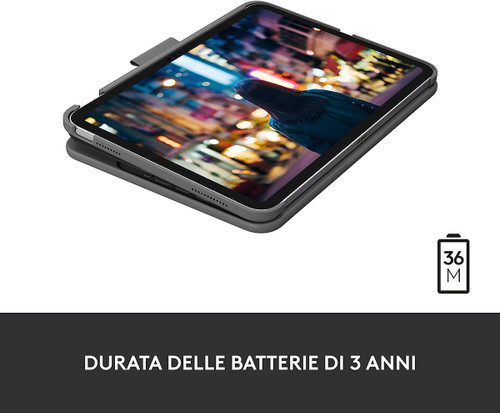 LOGITECH - Slim Folio for iPad 10th Gen. - 2220012131