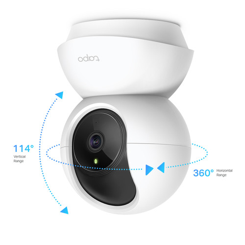TP-LINK - TP-Link Tapo TC70 - Telecamera pan/tilt Wi-Fi HD 1080p con app control - 2220011563