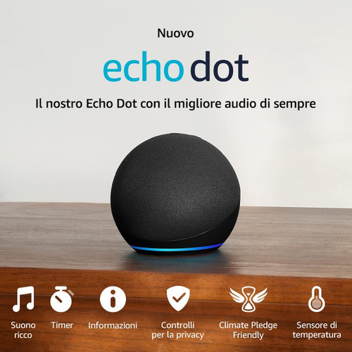 AMAZON - ECHO DOT 5 GENERAZIONE - 2220010986 AMAZON - ECHO DOT 5 GENERAZIONE - 2220010986