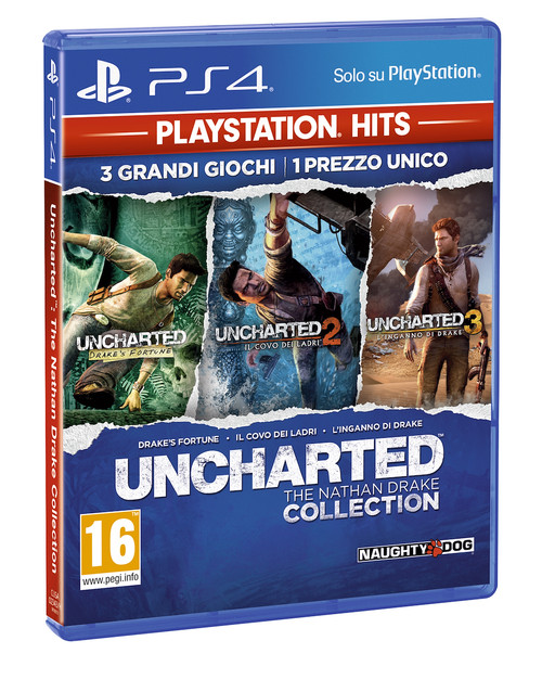 SonyPlaystation - UNCHARTED NATHAN DRAKE COLLECTION (PS4) PS HITS - 2180022629 SonyPlaystation - UNCHARTED NATHAN DRAKE COLLECTION (PS4) PS HITS - 2180022629