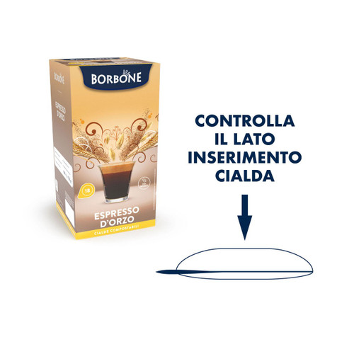 AROMATIKA - CIALDA ESE - ESPRESSO D'ORZO - 18 CIALDE - 2220008311