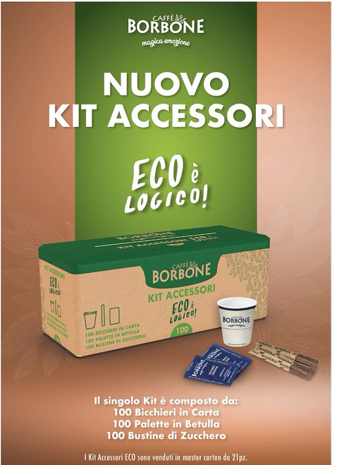 CAFFE' BORBONE - Kit accessori EcoLogico - 2220005570 CAFFE' BORBONE 0 | Trony.it