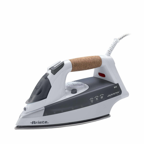 ARIETE - STEAM IRON 6232 GREY - FERRO DA STIRO CON PIASTRA - 1902134256 ARIETE 0 | Trony.it
