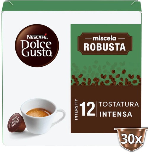 Nescafé Dolce Gusto - MISCELA ROBUSTA 30 CAP - 2240002555 Nescafé Dolce Gusto - MISCELA ROBUSTA 30 CAP - 2240002555