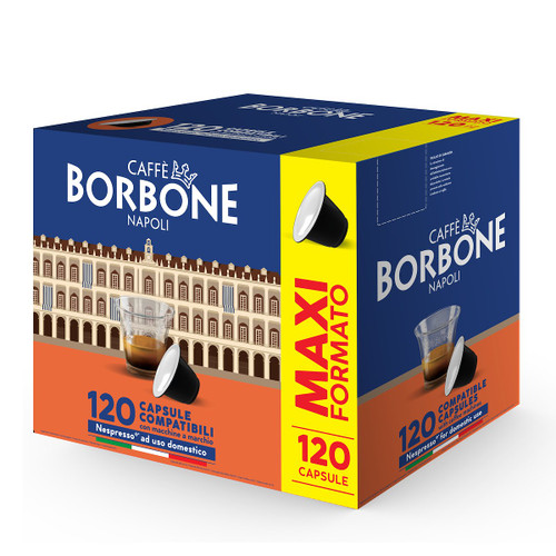 CAFFE' BORBONE - COMPATIBILI NESPRESSO - MISCELA DECISA - 120 CAPS - 2220001753